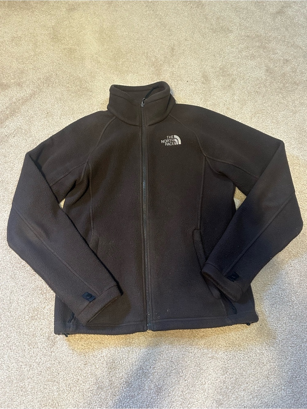 The North Face brown Full-Zip Fleece Jacket
